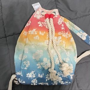 DISNEY BEACH DRAWSTRING BACKPACK